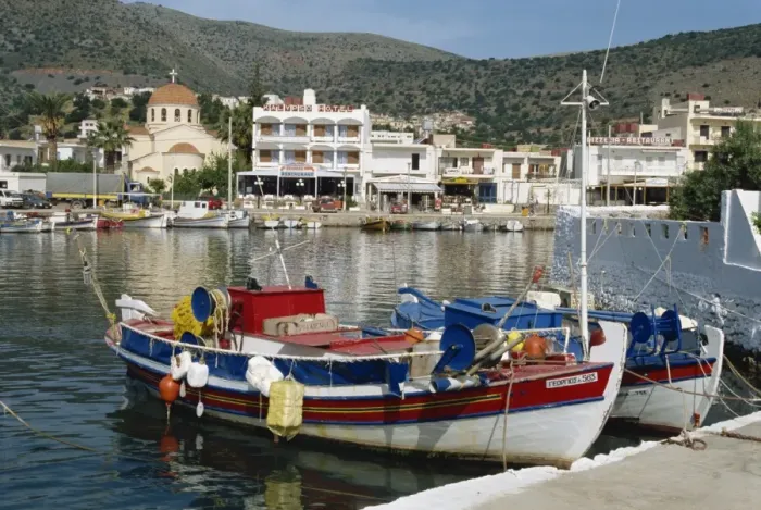 Framed Print : Elounda near Agios Nikolas Framed Print : Elounda near Agios Nikolas