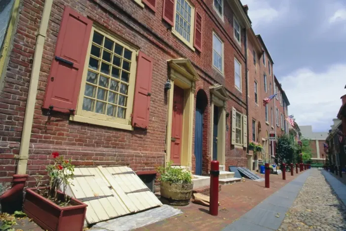 Framed Print : Elphreths Alley Framed Print : Elphreths Alley