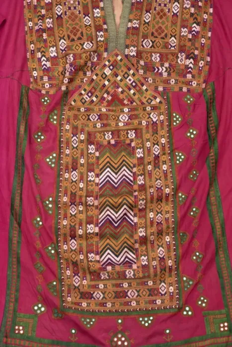 Framed Print : Embroidered kurta from Baluchistan Framed Print : Embroidered kurta from Baluchistan