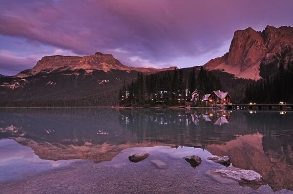 Emerald Lake, Yoho National Park, UNESCO World Heritage Site, Rocky Mountains
