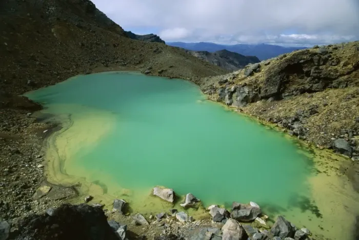 Framed Print : One of the Emerald Lakes Framed Print : One of the Emerald Lakes