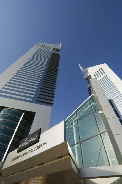 Framed Print : Emirates Towers Framed Print : Emirates Towers