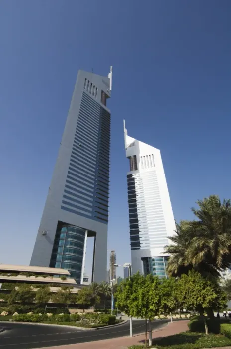 Framed Print : Emirates Towers Framed Print : Emirates Towers