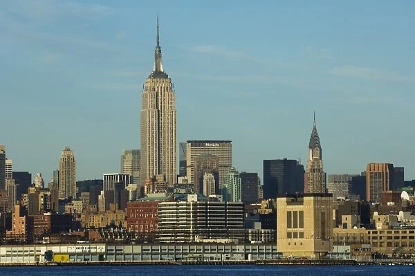 The Empire State Building and Midtown Manhattan skyline