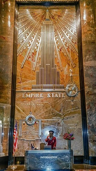 Empire State Building, New York City, New York, United States of America, North America