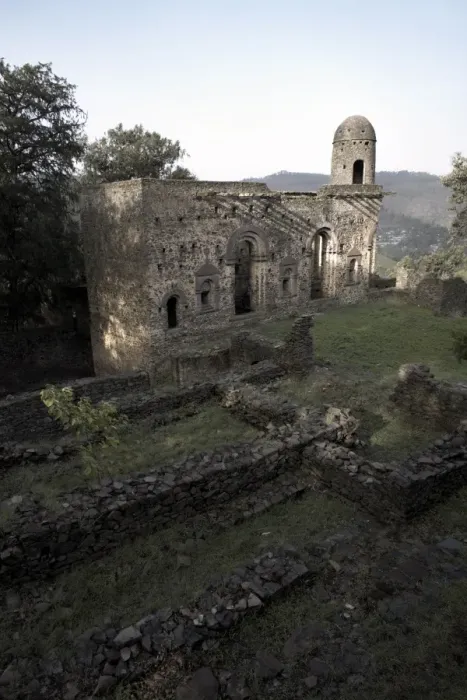 Framed Print : Empress Mentewabs Kuskuam Complex, Gondar, Ethiopia, Africa Framed Print : Empress Mentewabs Kuskuam Complex, Gondar, Ethiopia, Africa