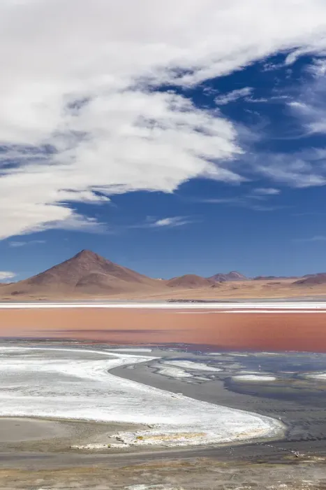 Framed Print : An endorheic salt lake in the altiplano, Eduardo Avaroa Andean Fauna National Reserve Framed Print : An endorheic salt lake in the altiplano, Eduardo Avaroa Andean Fauna National Reserve