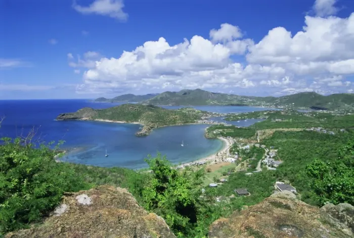 Framed Print : English Harbour, location of Nelsons dockyard, Antigua, Caribbean Framed Print : English Harbour, location of Nelsons dockyard, Antigua, Caribbean
