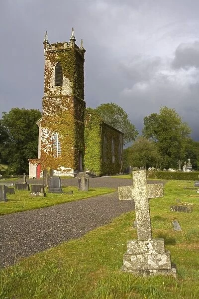 Enniseag Church, County Kilkenny, Leinster, Republic of Ireland, Europe