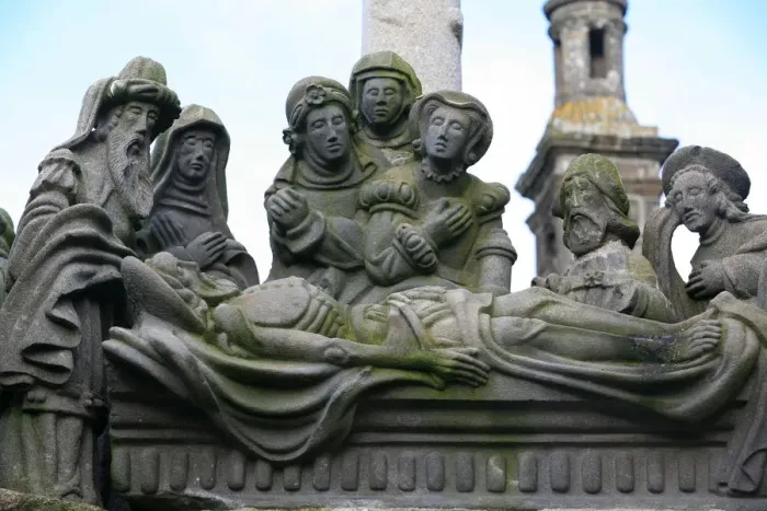 Framed Print : Entombment, a scene from the Life of Jesus on the Guimiliau calvary, Guimiliau, Finistere Framed Print : Entombment, a scene from the Life of Jesus on the Guimiliau calvary, Guimiliau, Finistere