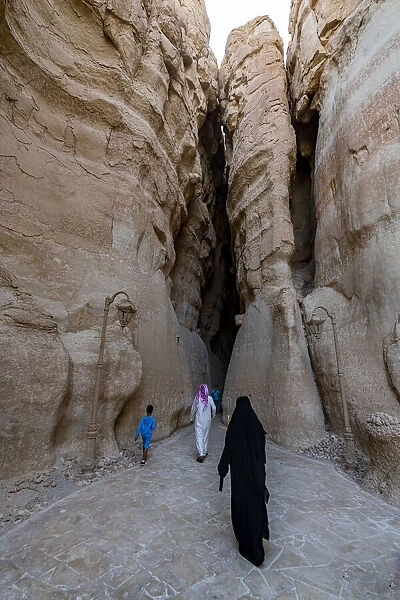 Entrance to the Al Qarah mountain, Al Ahsa (Al Hasa) Oasis, UNESCO World Heritage Site