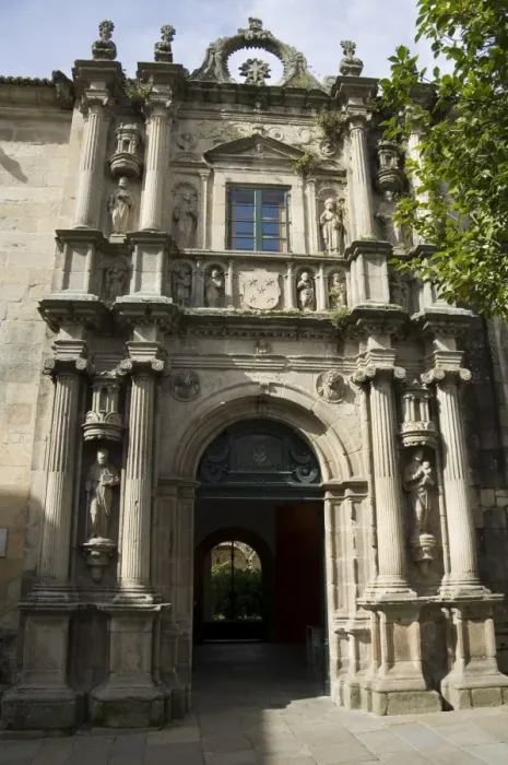 Framed Print : Entrance to College of Fonseca Framed Print : Entrance to College of Fonseca