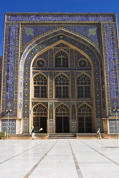 Entrance to the Friday Mosque (Masjet-eJam), Herat, Afghanistan, Asia