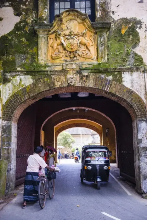 Framed Print : Entrance gate to the Old Town of Galle, UNESCO World Heritage Site on the South Coast of Sri Lanka, Asia Framed Print : Entrance gate to the Old Town of Galle, UNESCO World Heritage Site on the South Coast of Sri Lanka, Asia