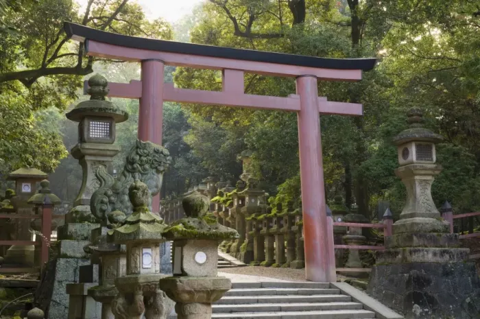 Framed Print : Entrance, Kasuga-Taisha Shrine Framed Print : Entrance, Kasuga-Taisha Shrine