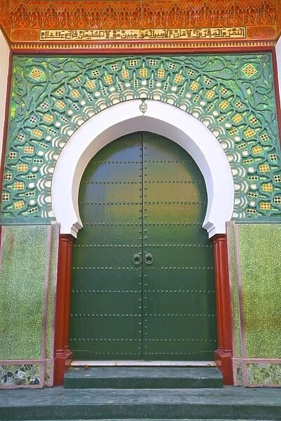 Entrance to Mosque, Tangier, Morocco, North Africa, Africa