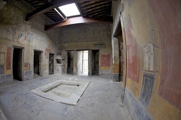 Entrance vestibule in the House of the Menander, Pompeii, UNESCO World Heritage Site