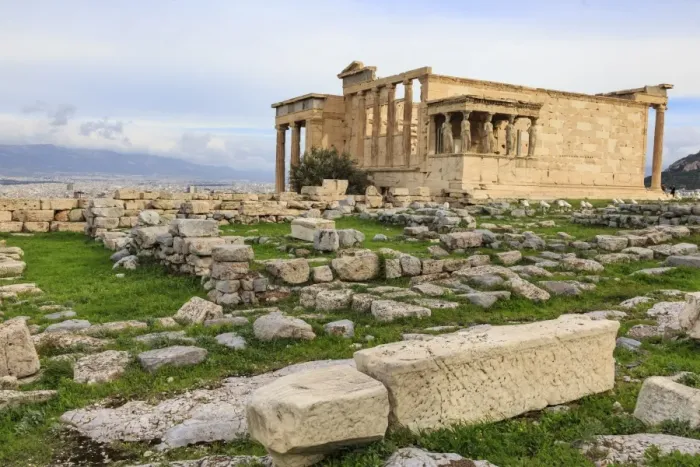 Framed Print : Erechtheion, with Porch of the maidens or Caryatids, Acropolis, UNESCO World Heritage Site Framed Print : Erechtheion, with Porch of the maidens or Caryatids, Acropolis, UNESCO World Heritage Site