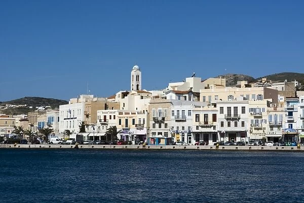 Ermoupoli, Syros island, Southern Aegean sea, Cyclades, Greek Islands, Greece, Europe
