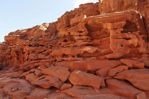 Erosion helps form stunning formations in the rocks of the Coloured Canyon