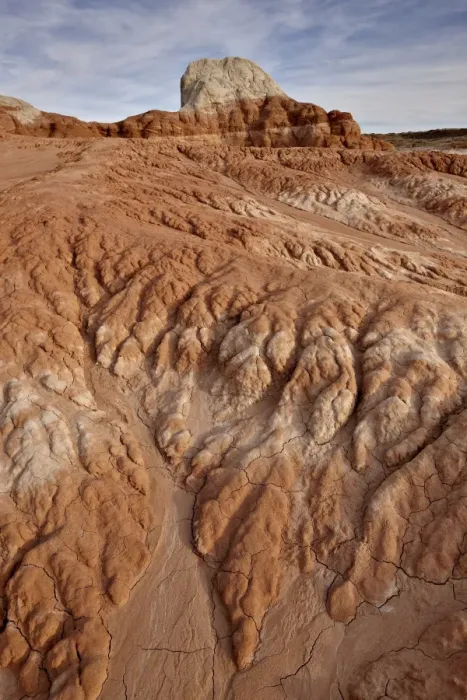 Framed Print : Erosion patterns in red-rock soil, Grand Staircase-Escalante National Monument, Utah, United States of America, North America