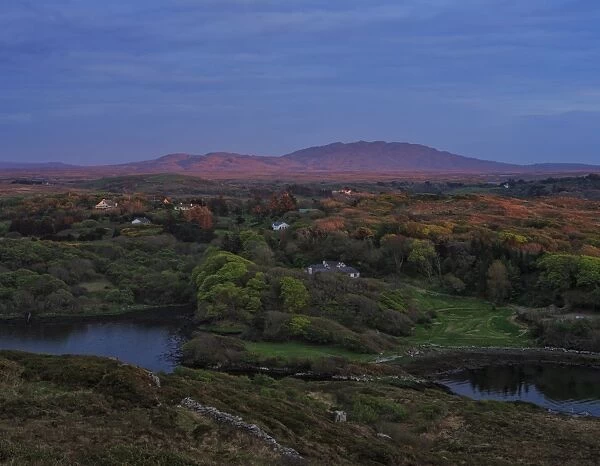 Errisbeg and Roundstone Bog, Connemara, County Galway, Connacht, Republic of Ireland