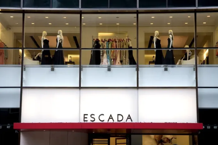 Framed Print : Escada store on 5th Avenue Framed Print : Escada store on 5th Avenue