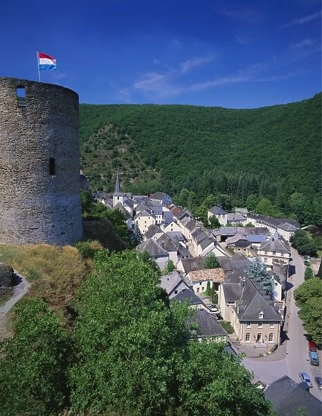 Esch Sur Sure Castle, Esch Sur Sure, Luxembourg