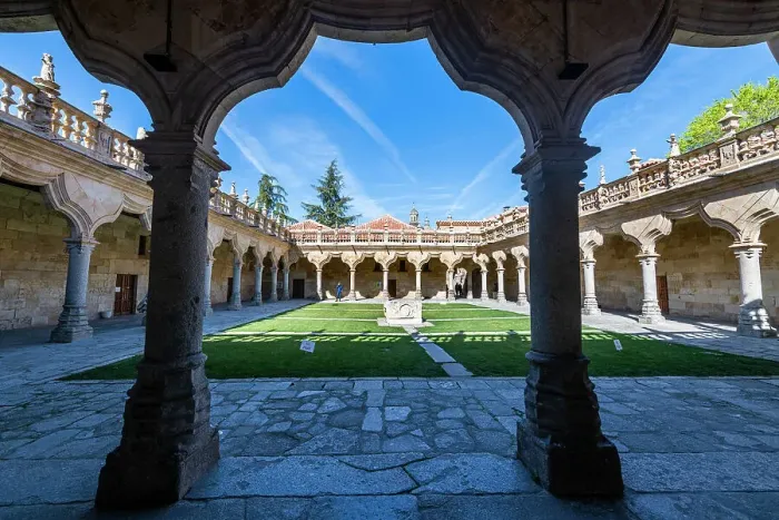 Framed Print : Escuelas Menores, Salamanca, UNESCO World Heritage Site, Castile and Leon, Spain, Europe Framed Print : Escuelas Menores, Salamanca, UNESCO World Heritage Site, Castile and Leon, Spain, Europe