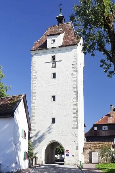 Espanator Gate, Isny, Upper Swabia, Baden Wurttemberg, Germany, Europe