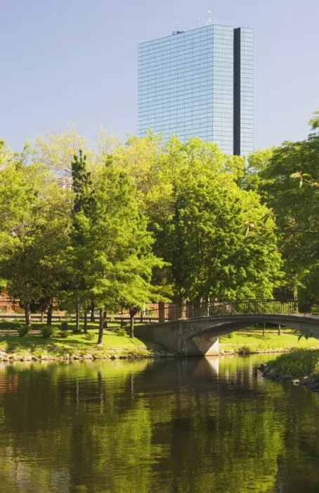 Framed Print : The Esplanade by the Charles River Framed Print : The Esplanade by the Charles River
