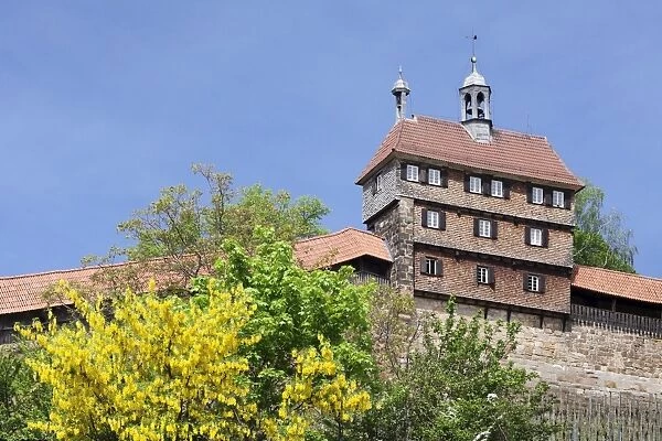 Esslingen Castle, Esslingen (Esslingen-am-Neckar), Baden-Wurttemberg, Germany, Europe