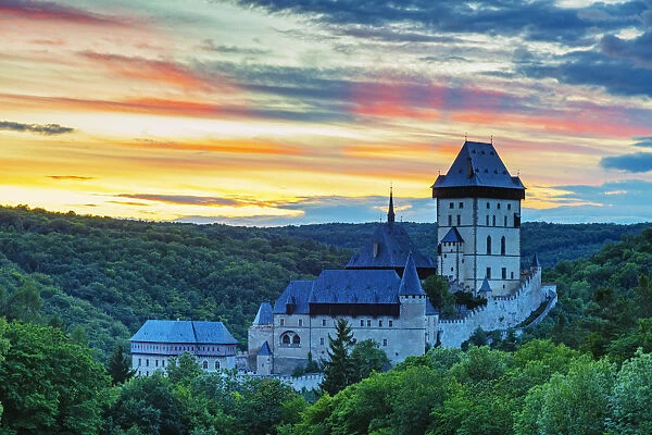 Europe, Czech Republic, Karlstejn castle
