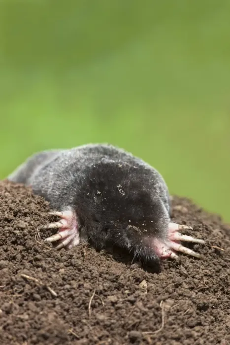 Framed Print : European mole (Talpa europea), controlled, United Kingdom, Europe Framed Print : European mole (Talpa europea), controlled, United Kingdom, Europe