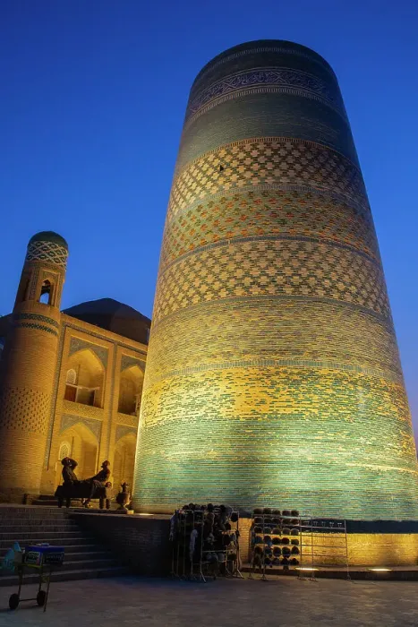 Framed Print : Evening, Kalta Minaret, Ichon Qala (Itchan Kala), UNESCO World Heritage Site, Khiva, Uzbekistan, Central Asia, Asia Framed Print : Evening, Kalta Minaret, Ichon Qala (Itchan Kala), UNESCO World Heritage Site, Khiva, Uzbekistan, Central Asia, Asia