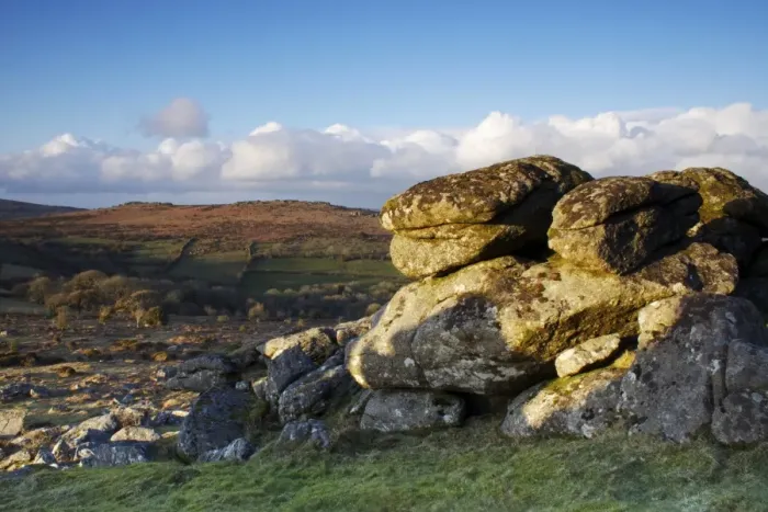 Framed Print : Evening light, Hound Tor, Dartmoor National Park, Devon, England, United Kingdom, Europe Framed Print : Evening light, Hound Tor, Dartmoor National Park, Devon, England, United Kingdom, Europe