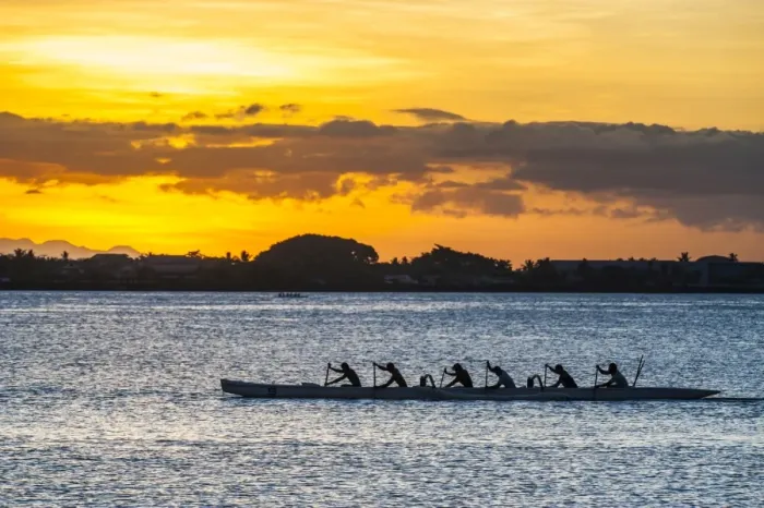 Framed Print : Evening rowing in the bay of Apia, Upolu, Samoa, South Pacific, Pacific Framed Print : Evening rowing in the bay of Apia, Upolu, Samoa, South Pacific, Pacific