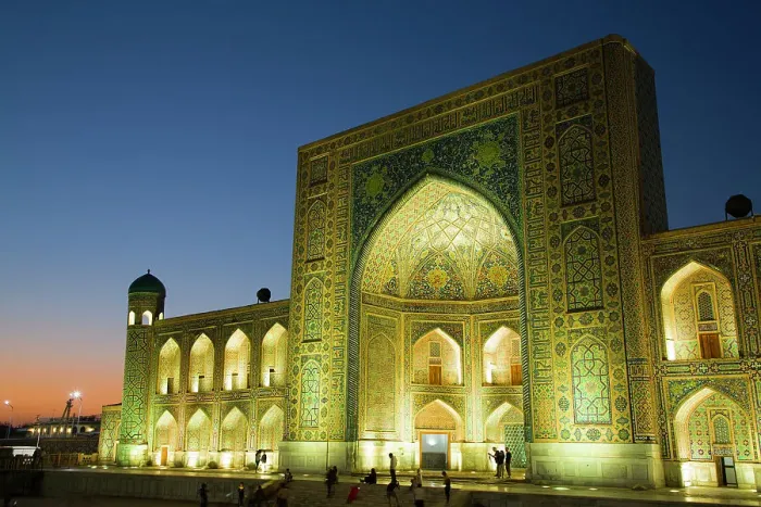Framed Print : Evening, Tilla-Kari Madrassah, completed 1660, Registan Square, UNESCO World Heritage Site, Samarkand, Uzbekistan, Central Asia, Asia Framed Print : Evening, Tilla-Kari Madrassah, completed 1660, Registan Square, UNESCO World Heritage Site, Samarkand, Uzbekistan, Central Asia, Asia