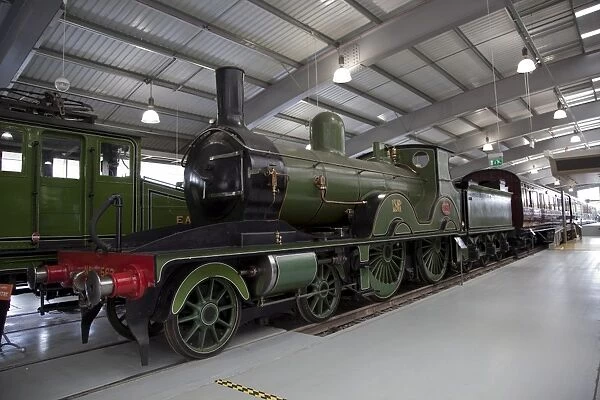 Express Passenger Engine No. 563, built 1893, at Locomotion, The National Railway Museum at Shildon