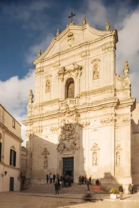 Framed Print : Exterior of Basilica di San Martino, Centro Storico, Martina Franca, Puglia, Italy Framed Print : Exterior of Basilica di San Martino, Centro Storico, Martina Franca, Puglia, Italy