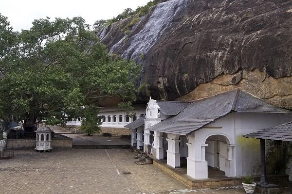Exterior of Cave Temple, Dambulla, Sri Lanka, Asia
