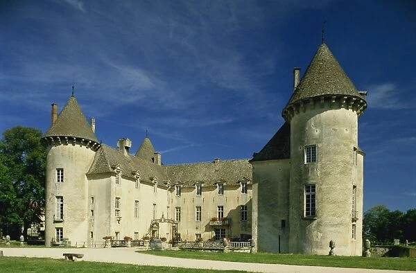 Exterior of the Chateau of Savigny Les Beaune, Cote d Or, Burgundy, France, Europe
