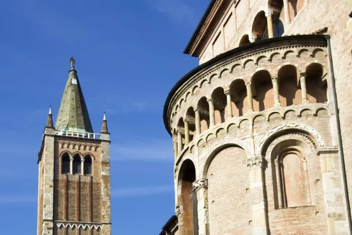 Framed Print : Exterior of the Duomo, Parma, Emilia Romagna, Italy, Europe Framed Print : Exterior of the Duomo, Parma, Emilia Romagna, Italy, Europe