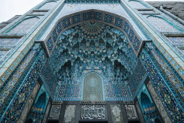 Framed Print : Exterior Facade of St. Petersburg Mosque, St. Petersburg, Leningrad Oblast, Russia Framed Print : Exterior Facade of St. Petersburg Mosque, St. Petersburg, Leningrad Oblast, Russia