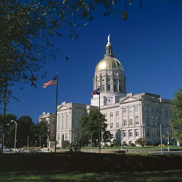 Exterior of the Georgia State Capitol building