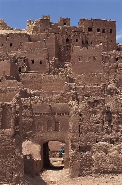 Exterior of the Kasbah at Ait Benhaddou