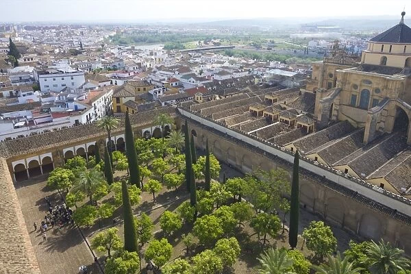Exterior of Mezquita (Great Mosque) and Cathedral, UNESCO World Heritage Site, Cordoba