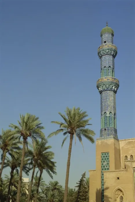 Framed Print : Exterior of the minaret of the July 14th Mosque