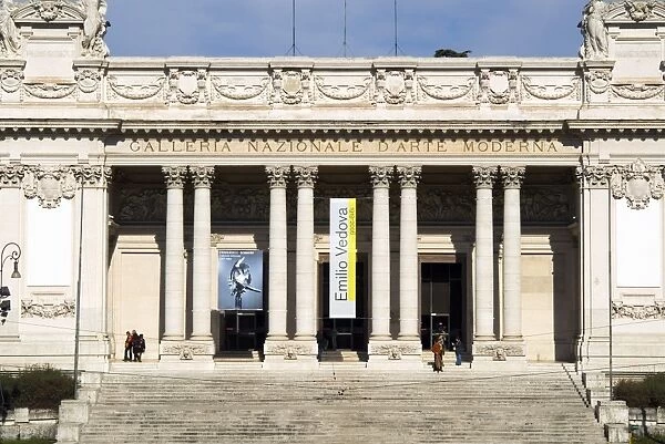 Exterior of the Museum of Modern Art, Rome, Lazio, Italy, Europe