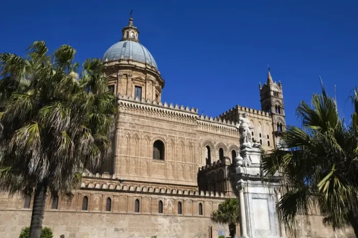 Framed Print : Exterior of the Norman Cattedrale (cathedral), Palermo, Sicily, Italy, Europe Framed Print : Exterior of the Norman Cattedrale (cathedral), Palermo, Sicily, Italy, Europe